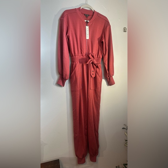 For Love and Lemons Jumpsuit Berry xxs nwt - Picture 4 of 7